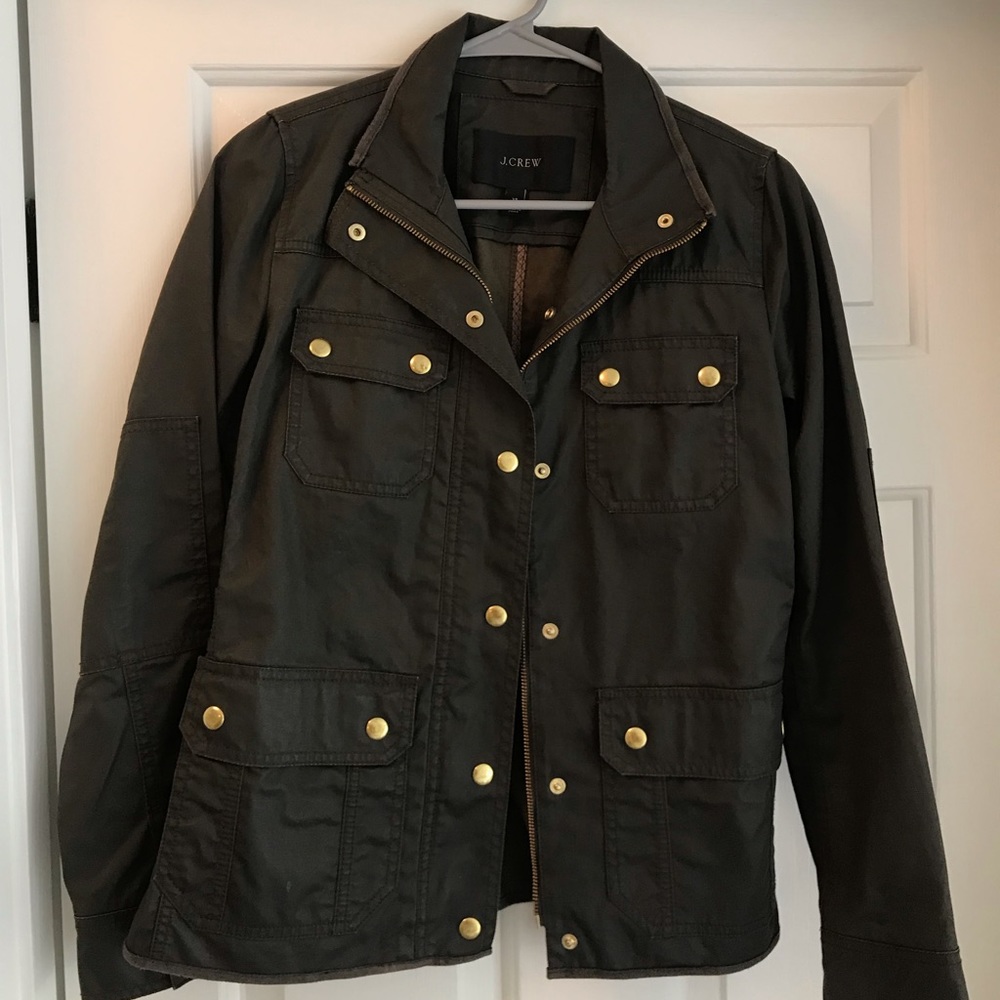 JCrew Waxed Field Jacket